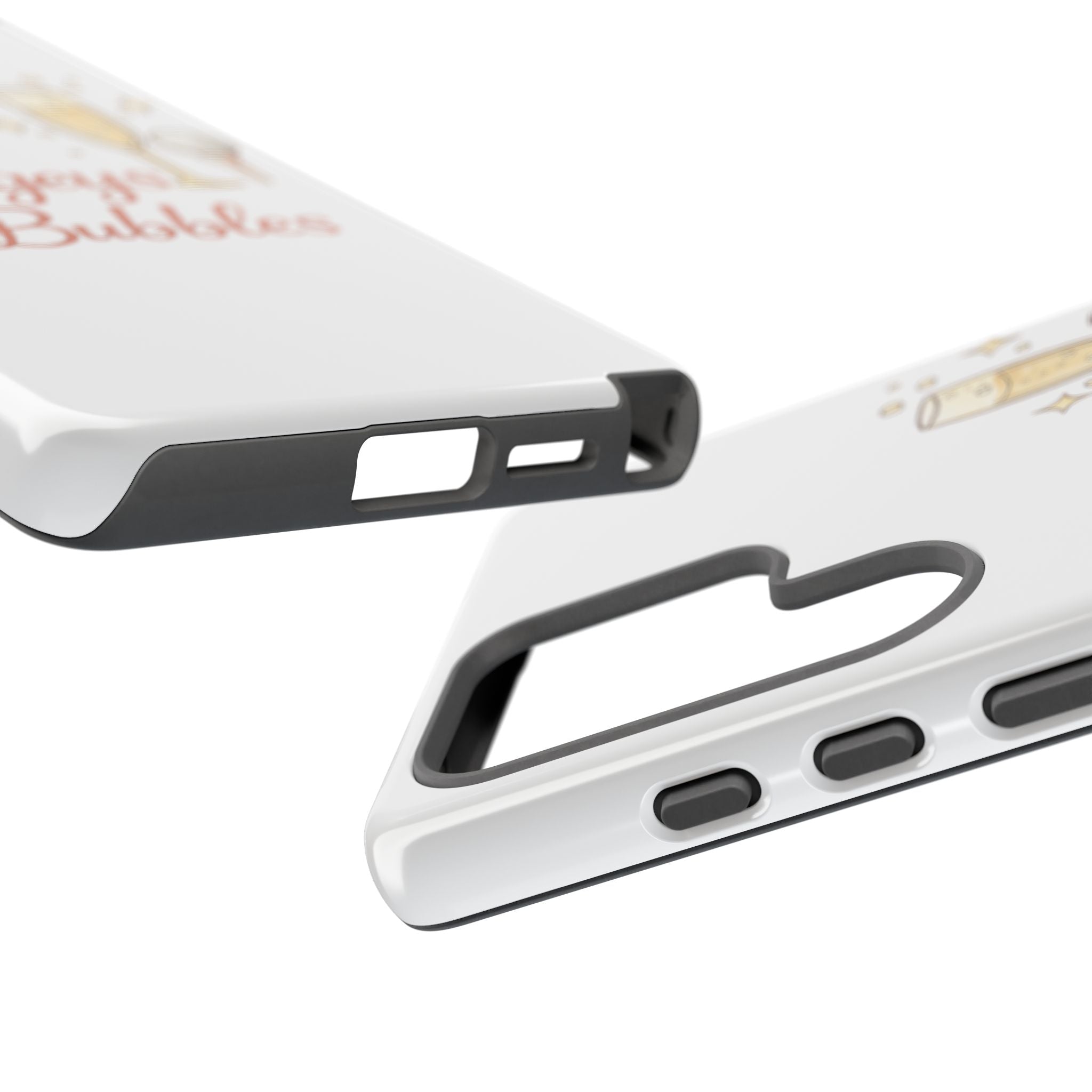 Phone Case — "Bogeys & Bubbles" Champagne Golf Design