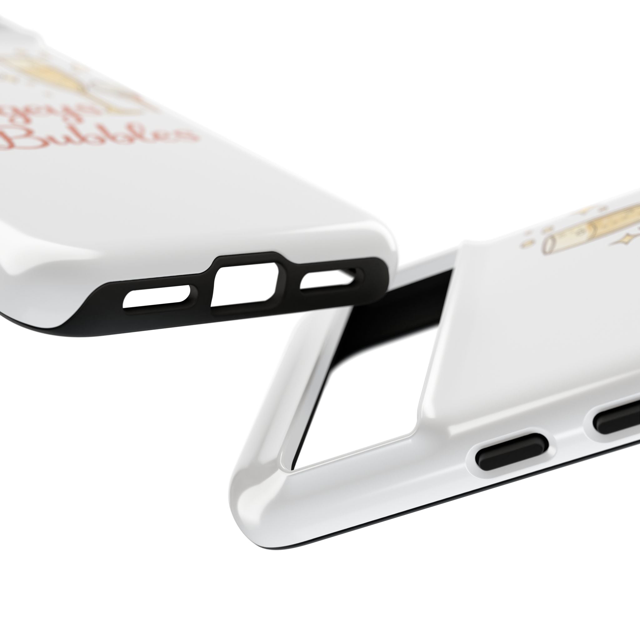 Phone Case — "Bogeys & Bubbles" Champagne Golf Design